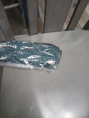 Teal NFL Philadelphia Eagles Scrubs Hat And Mask